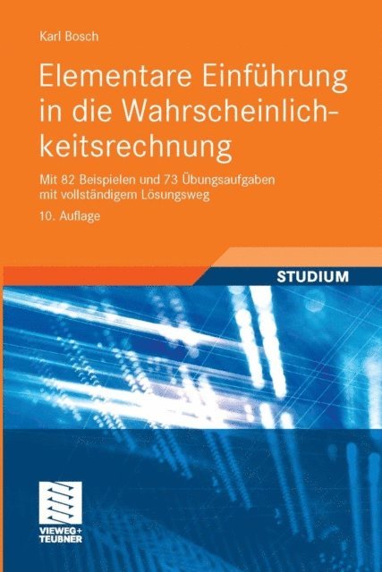 Karl Bosch - Elementare Einführung in die Wahrscheinlichkeitsrechnung, E-bok