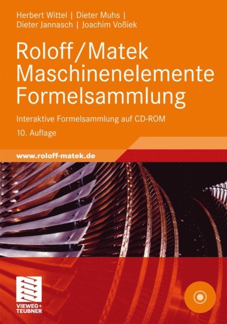 Joachim Voiek, Dieter Jannasch, Dieter Muhs, Herbert Wittel - Roloff/Matek Maschinenelemente Formelsammlung, E-bok