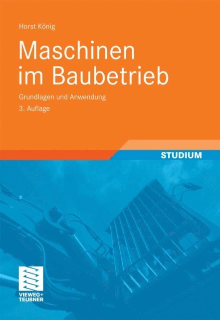 Horst Konig - Maschinen im Baubetrieb, E-bok