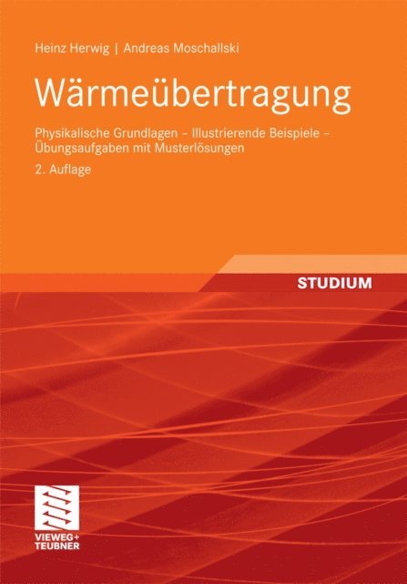 Andreas Moschallski, Heinz Herwig - Wärmeübertragung, E-bok