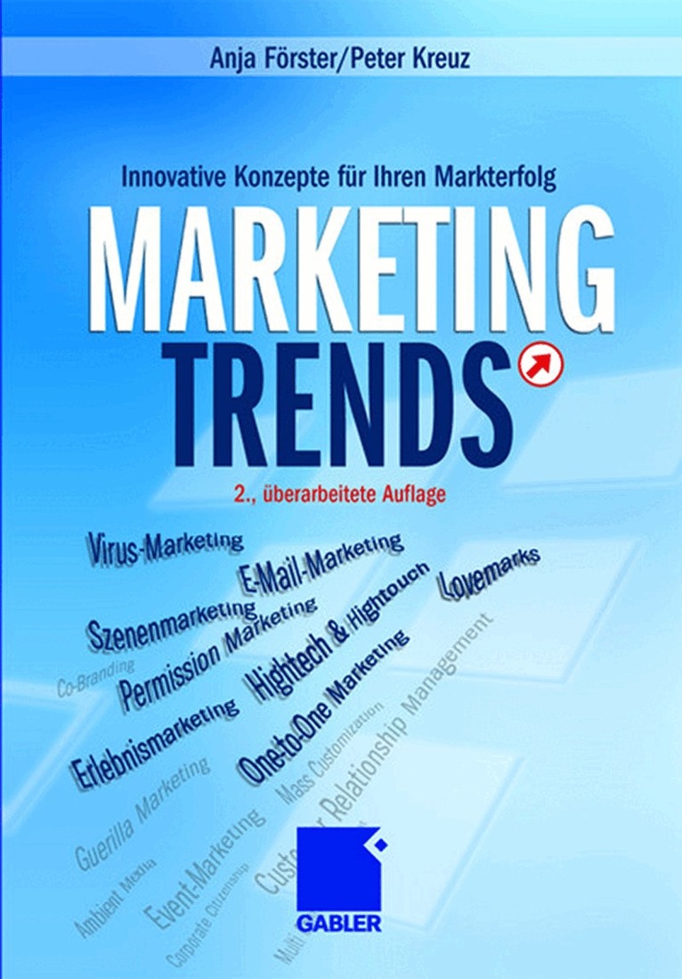 Anja Förster, Peter Kreuz - Marketing-Trends, Inbunden. Tillgänglighet: Lägg i varukorg