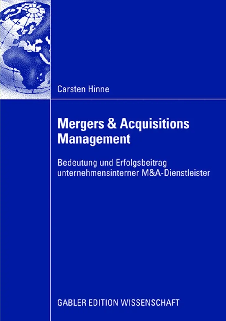 Carsten Hinne - Mergers & Acquisitions Management, Häftad. Tillgänglighet: Lägg i varukorg