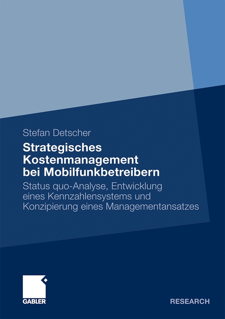 Stefan Detscher - Strategisches Kostenmanagement bei Mobilfunkbetreibern, Häftad