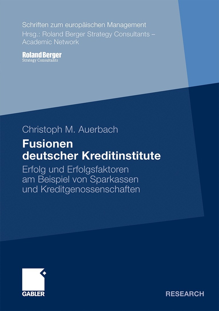 Fusionen deutscher Kreditinstitute
