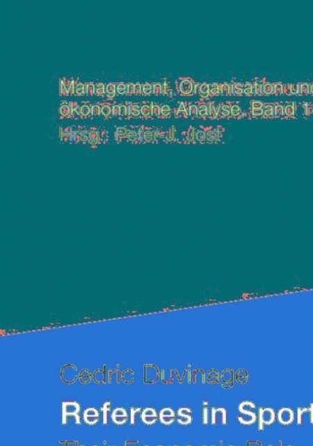 Cedric Duvinage - Referees in Sports Contests, E-bok