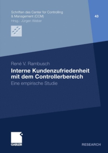 Rene Rambusch - Interne Kundenzufriedenheit mit dem Controllerbereich, E-bok