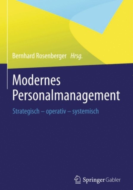 Bernhard Rosenberger - Modernes Personalmanagement, E-bok
