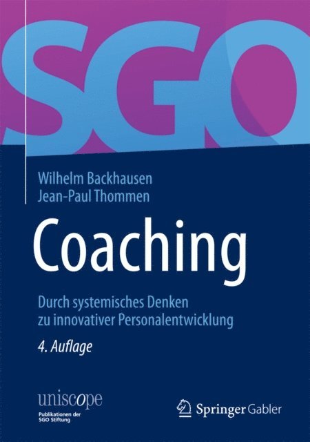 Jean-Paul Thommen, Wilhelm Backhausen - Coaching, E-bok