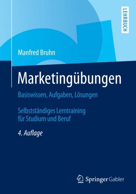 Manfred Bruhn - Marketingübungen, E-bok