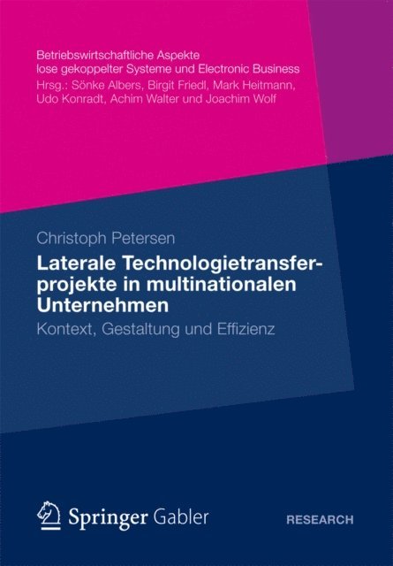 Christoph Petersen - Laterale Technologietransferprojekte in multinationalen Unternehmen, E-bok