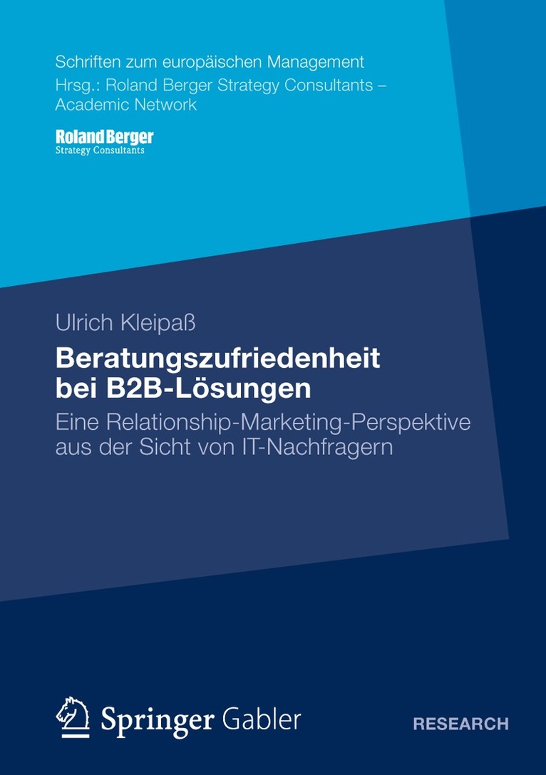 Beratungszufriedenheit bei B2B-Lösungen
