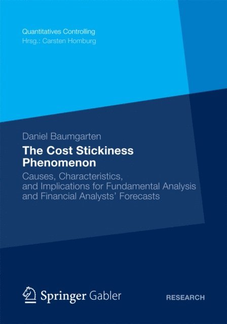 Daniel Baumgarten - Cost Stickiness Phenomenon, E-bok