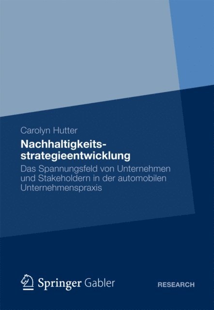 Carolyn Hutter - Nachhaltigkeitsstrategieentwicklung, E-bok