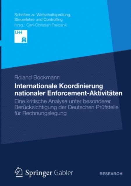 Roland Bockmann - Internationale Koordinierung nationaler Enforcement-Aktivitäten, E-bok
