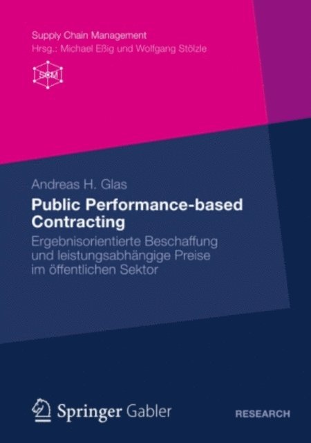 Andreas Glas - Public Performance-based Contracting, E-bok