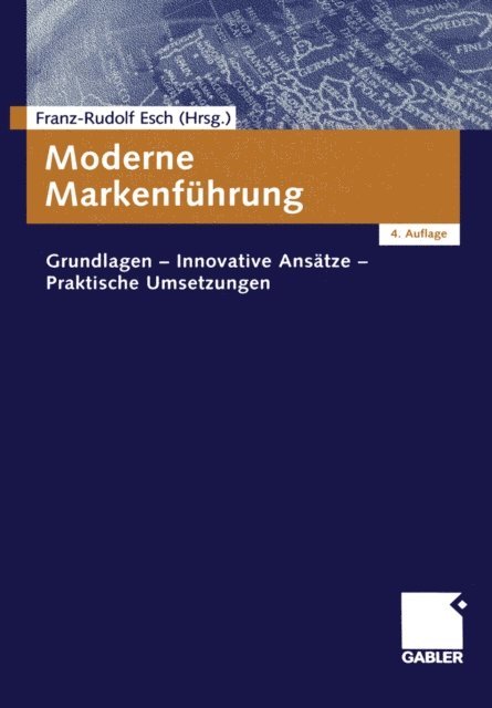 Franz-Rudolf Esch - Moderne Markenführung, E-bok