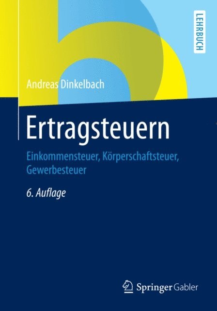 Andreas Dinkelbach - Ertragsteuern, E-bok
