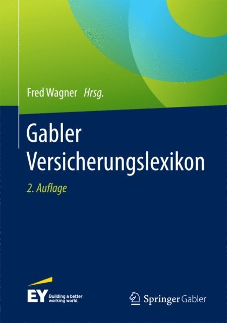 Fred Wagner - Gabler Versicherungslexikon, E-bok