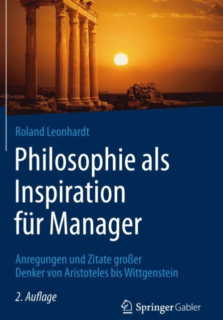 Roland Leonhardt - Philosophie als Inspiration für Manager, E-bok