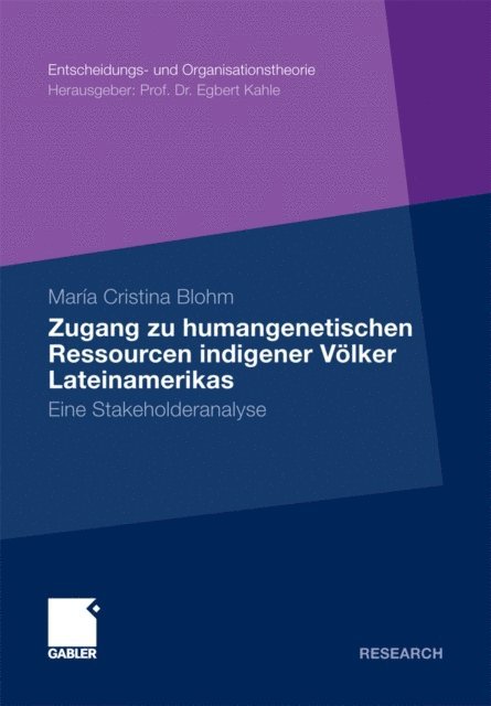 Maria Cristina Blohm - Zugang zu humangenetischen Ressourcen indigener Völker Lateinamerikas, E-bok