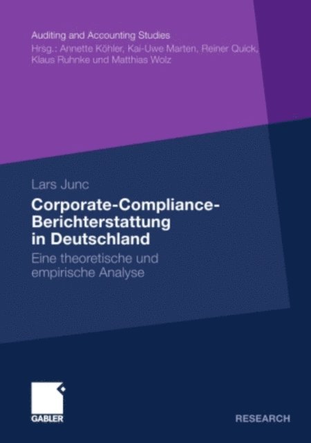 Lars Junc - Corporate-Compliance-Berichterstattung in Deutschland, E-bok