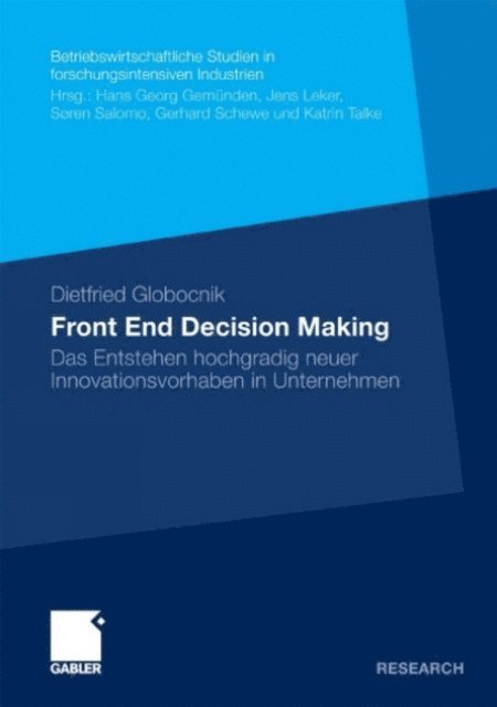 Dietfried Globocnik - Front End Decision Making, E-bok
