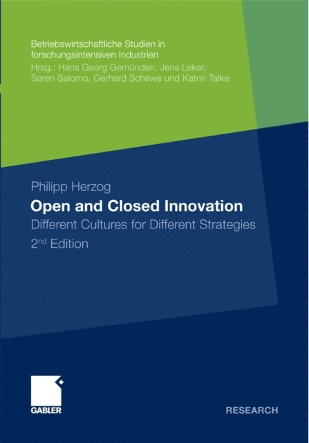 Philipp Herzog - Open and Closed Innovation, E-bok