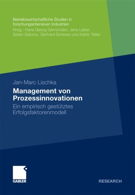 Jan-Marc Lischka - Management von Prozessinnovationen, E-bok