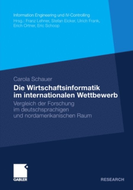 Carola Schauer - Die Wirtschaftsinformatik im internationalen Wettbewerb, E-bok