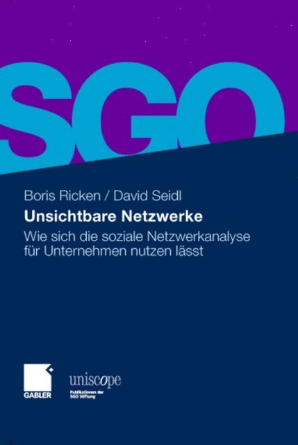 David Seidl, Boris Ricken - Unsichtbare Netzwerke, E-bok