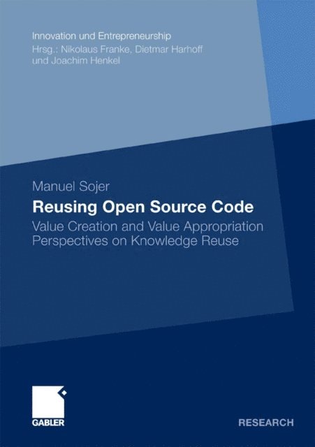 Manuel Sojer - Reusing Open Source Code, E-bok