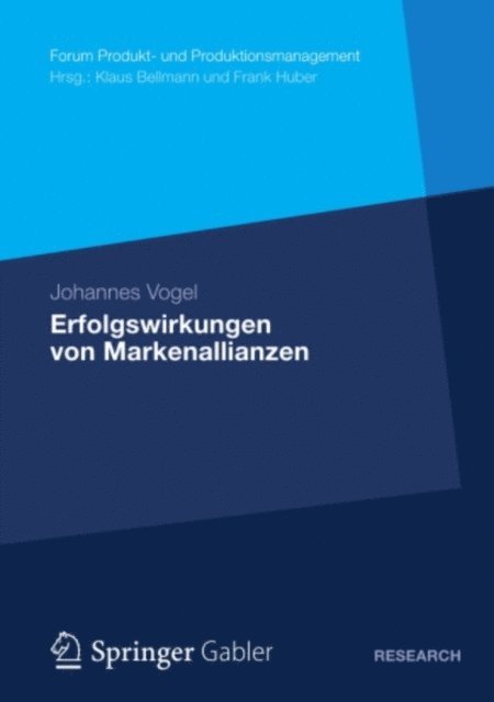Johannes Vogel - Erfolgswirkungen von Markenallianzen, E-bok