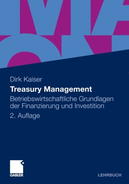 Dirk Kaiser - Treasury Management, E-bok
