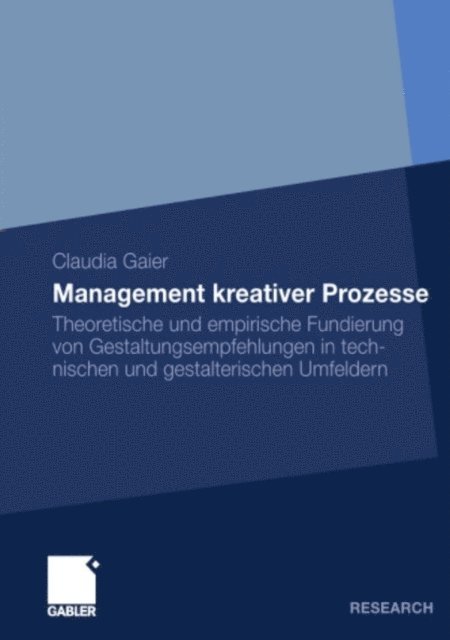 Claudia Thomas - Management kreativer Prozesse, E-bok