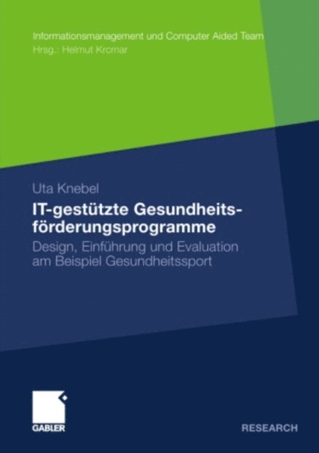 Uta Knebel - IT-gestützte Gesundheitsförderungsprogramme, E-bok