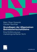 Grundlagen der Allgemeinen Betriebswirtschaftslehre