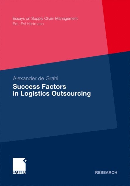 Alexander de Grahl - Success Factors in Logistics Outsourcing, E-bok