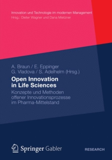 Silvia Adelhelm, Gergana Vladova, Elisabeth Muller, Andreas Braun - Open Innovation in Life Sciences, E-bok