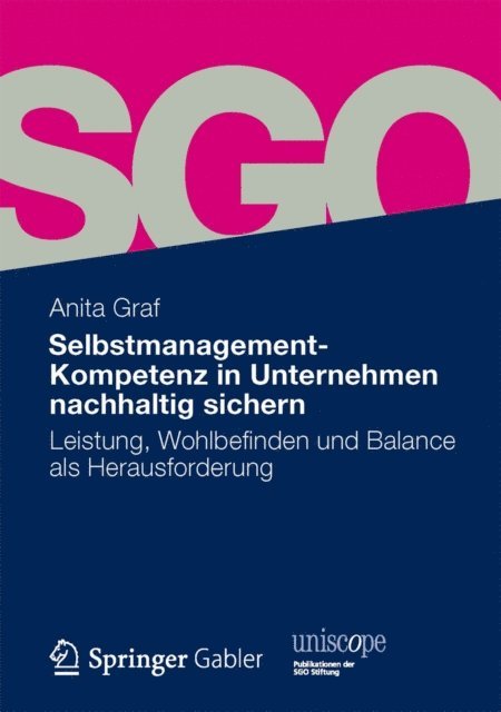 Anita Graf - Selbstmanagement-Kompetenz in Unternehmen nachhaltig sichern, E-bok