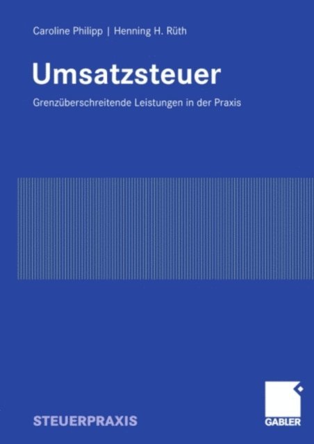 Henning H. Ruth, Caroline Philipp - Umsatzsteuer, E-bok