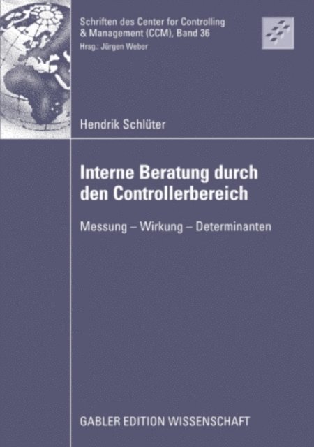 Hendrik Schluter - Interne Beratung durch den Controllerbereich, E-bok
