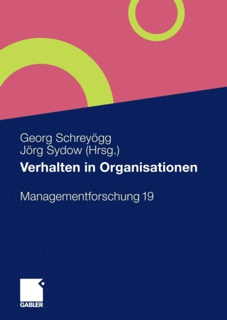 Jorg Sydow, Georg Schreyogg - Verhalten in Organisationen, E-bok