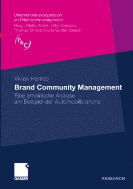 Vivian Hartleb - Brand Community Management, E-bok