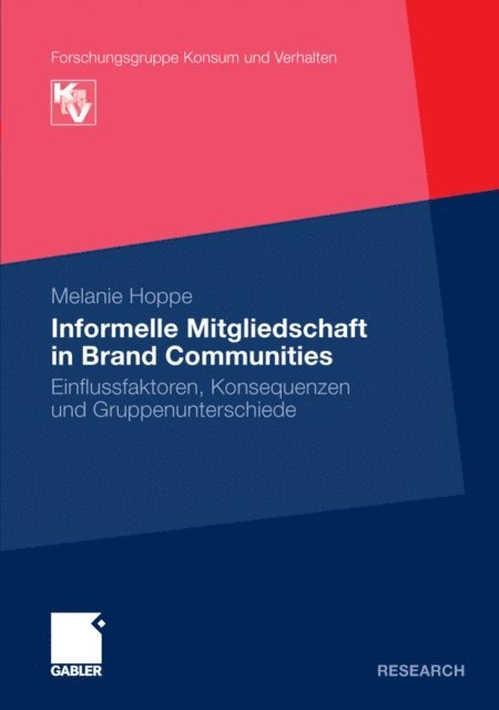 Melanie Hoppe - Informelle Mitgliedschaft in Brand Communities, E-bok