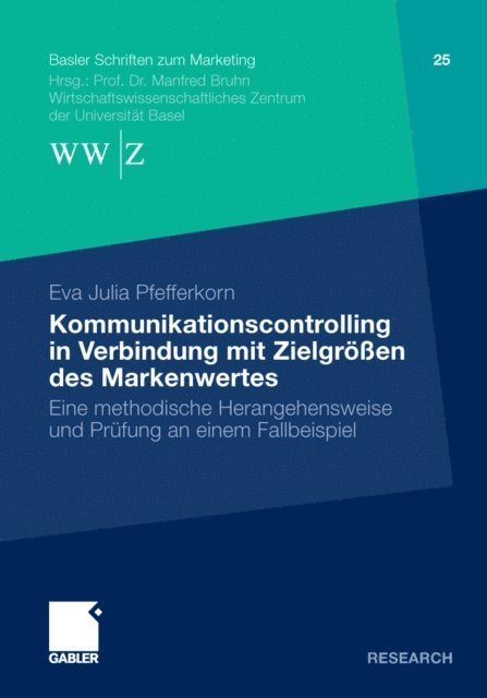 Eva Julia Pfefferkorn - Kommunikationscontrolling in Verbindung mit Zielgrößen des Markenwertes, E-bok