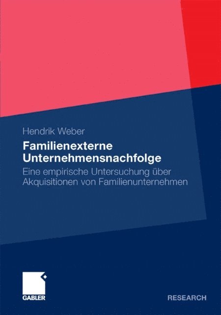Hendrik Weber - Familienexterne Unternehmensnachfolge, E-bok. Tillgänglighet: Lägg i varukorg