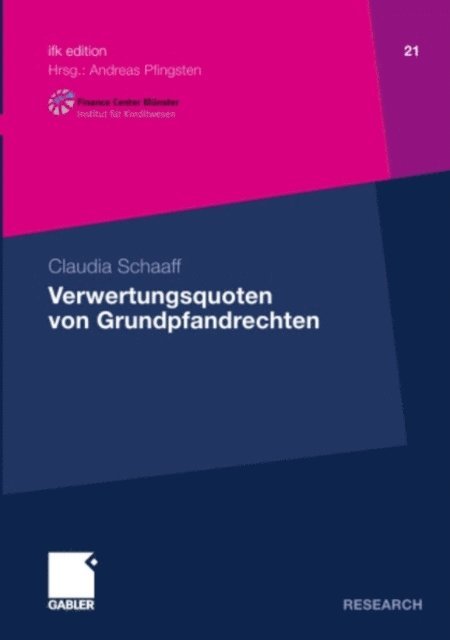 Claudia Schaaff - Verwertungsquoten von Grundpfandrechten, E-bok