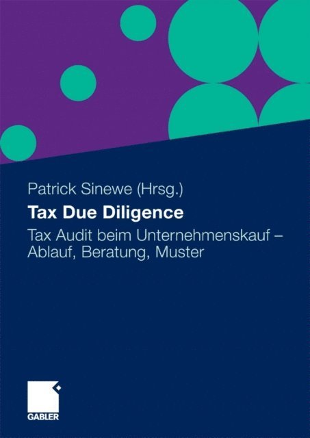 Patrick Sinewe - Tax Due Diligence, E-bok