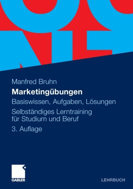 Manfred Bruhn - Marketingübungen, E-bok