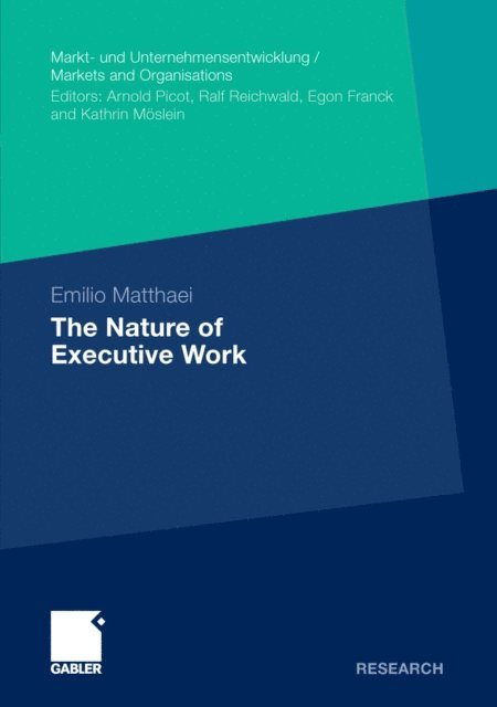 Emilio Matthaei - Nature of Executive Work, E-bok